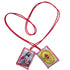 Scapular - Sacred Heart of Jesus RED 1.5"