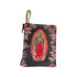 Our Lady of Guadalupe (BLACK) SM Rosary Pouch   3″ x 4″