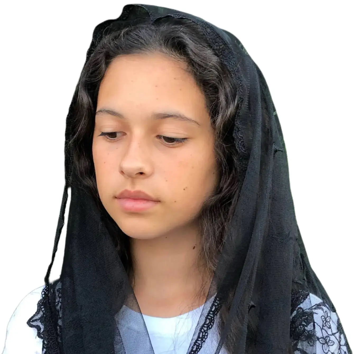 St. Veronica Infinity Veil - BLACK