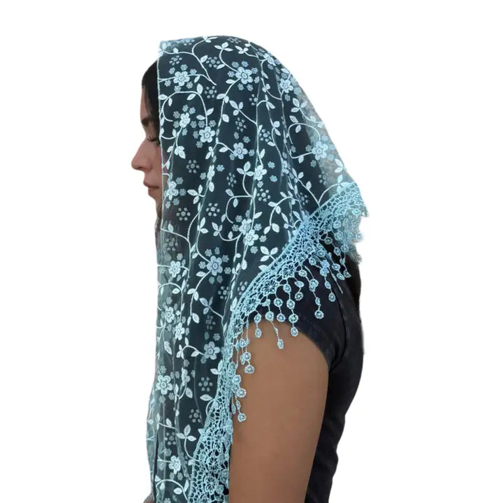 Veil ~ Cherry Blossom - BLUE