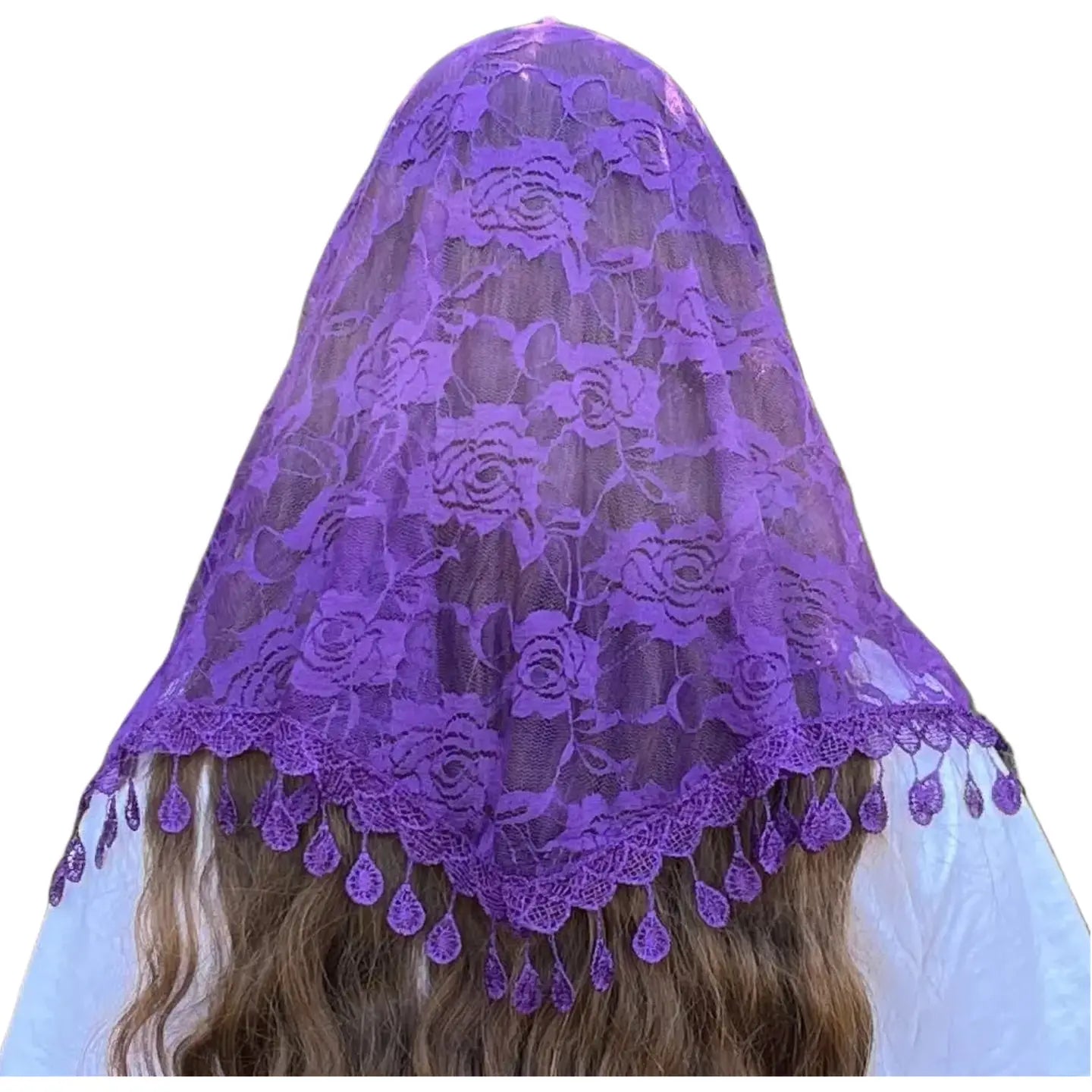 St. Claire of Assisi Veil - PURPLE