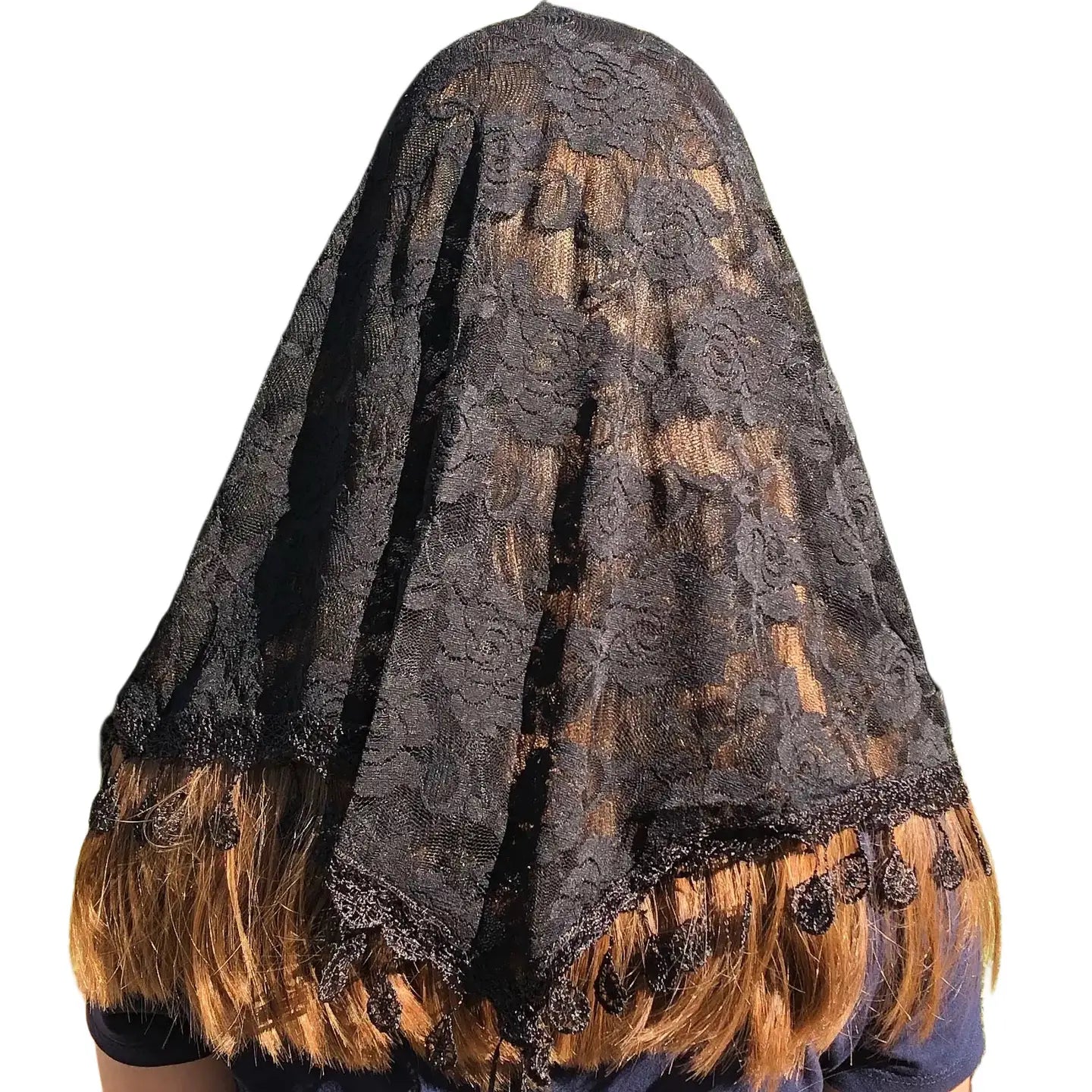 St. Claire of Assisi Veil - BLACK