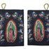 Our Lady of Guadalupe (BLACK) MD Rosary Pouch   4” x 6”