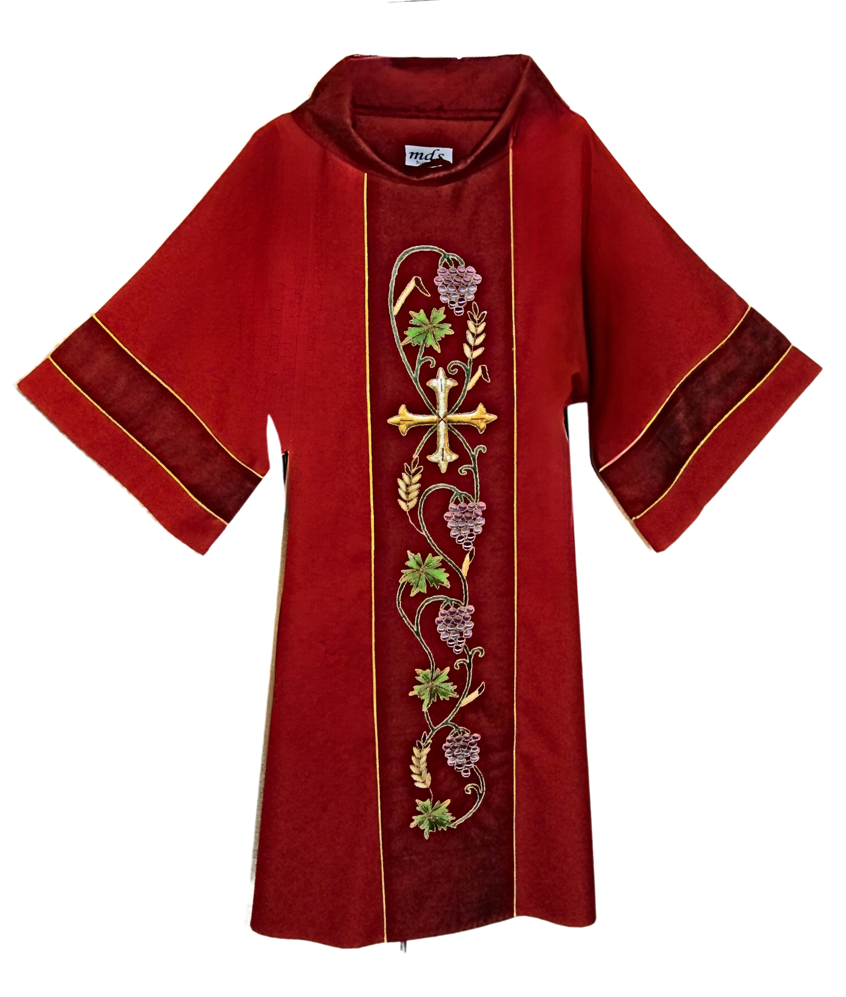 Dalmatic - Hand Embroidered Silk Blend (HB-135)