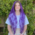 St. Claire of Assisi Veil  -PURPLE   (60" x 20")