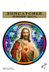 Sacred Heart of Jesus Window Sticker     4.5"