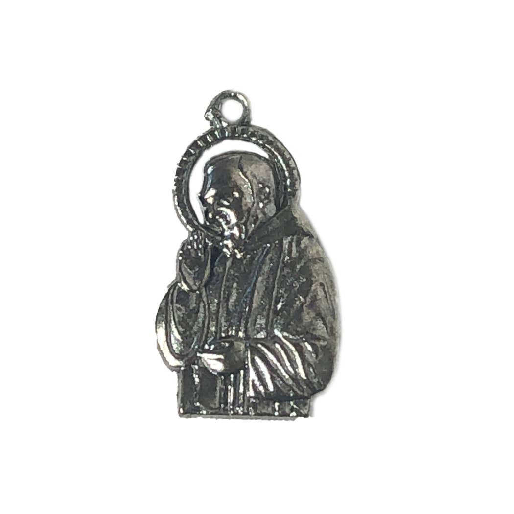 Padre Pio charm                                (1.5" x .75")