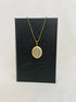 ST BENEDICT BRONZE Locket w/chain  (1.25" X 1")