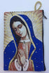 Small Rosary Pouch -Our Lady of Guadalupe    (3″ x 4″)