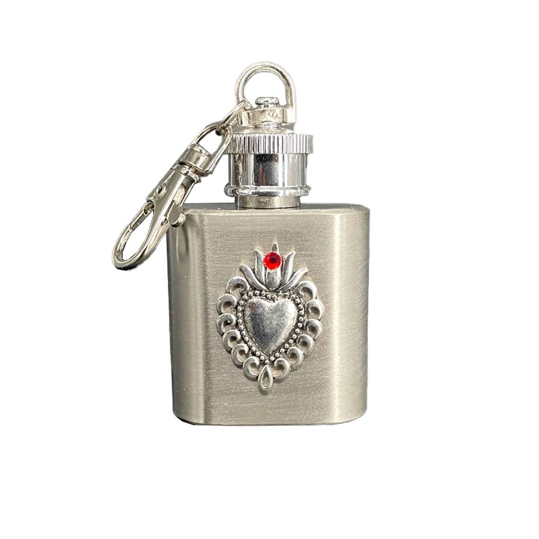 Sacred Heart -Flask                            (1 oz)