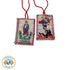 Red Scapular “Lady of Guadalupe”  (1" x 1.5")