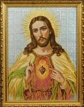 Sacred Heart of Jesus  -Padded       (12" x 16")