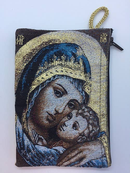 MD Rosary Pouch  – ORTH Mother & Son      (4" x 6")