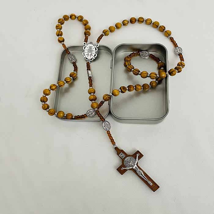 Wooden Rosary DEAL (24 TIN)