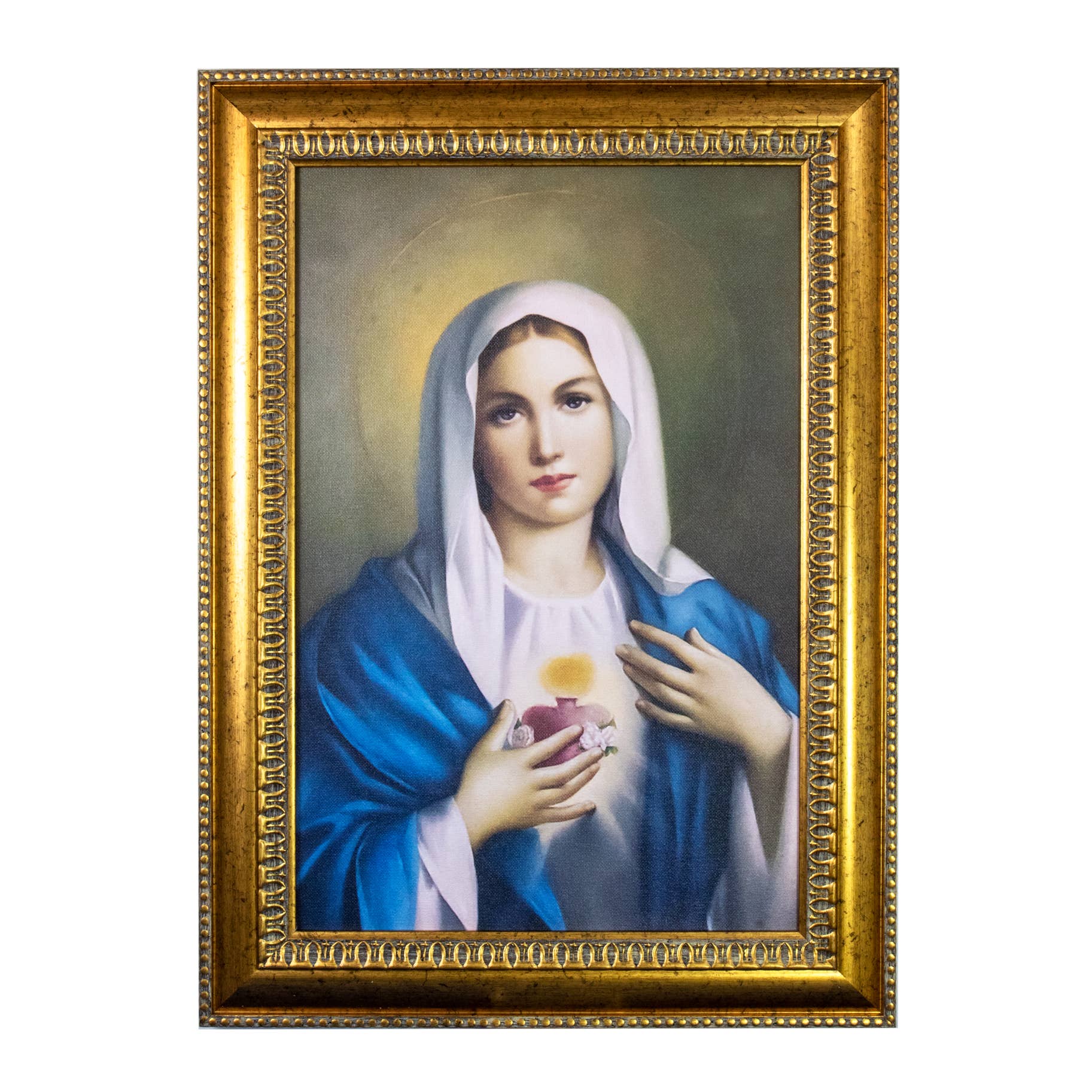 Sacred Heart of Mary -Canvas      (16" x 22")