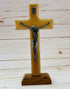 Wooden Cross with Stand    7.5"