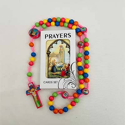 Child's Rosary KIT -PINK