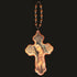 OLOG Cross Car Rosary                    (9")