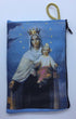 MD Lady of Mt Carmel Rosary Pouch  (4" x 6")