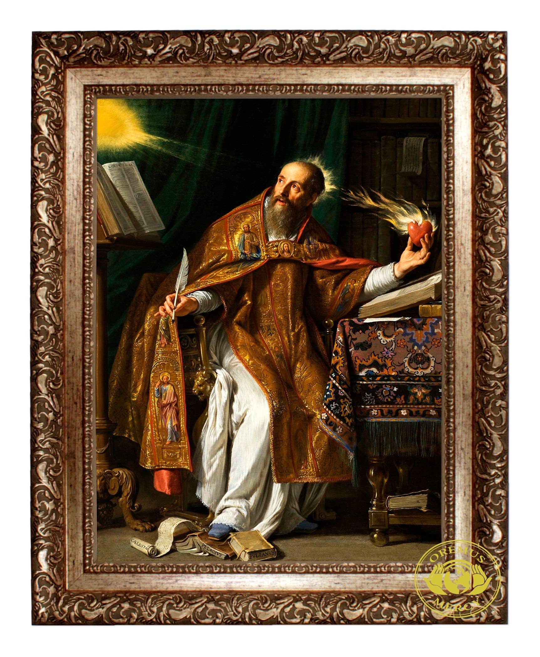 Saint Augustine  -Canvas             (24" x 30")