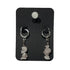 Quartz Earrings Set  (1 pr)