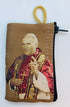 Small Rosary Pouch – St. Pope John Paul II    (3″ x 4″)