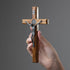 St Benedict Wooden Wall Cross    