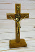 5" Wooden Cross with Stand