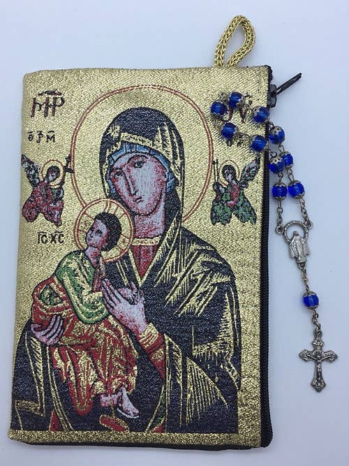 MD Rosary Pouch  – O. L. P. H.      (4" x 6")