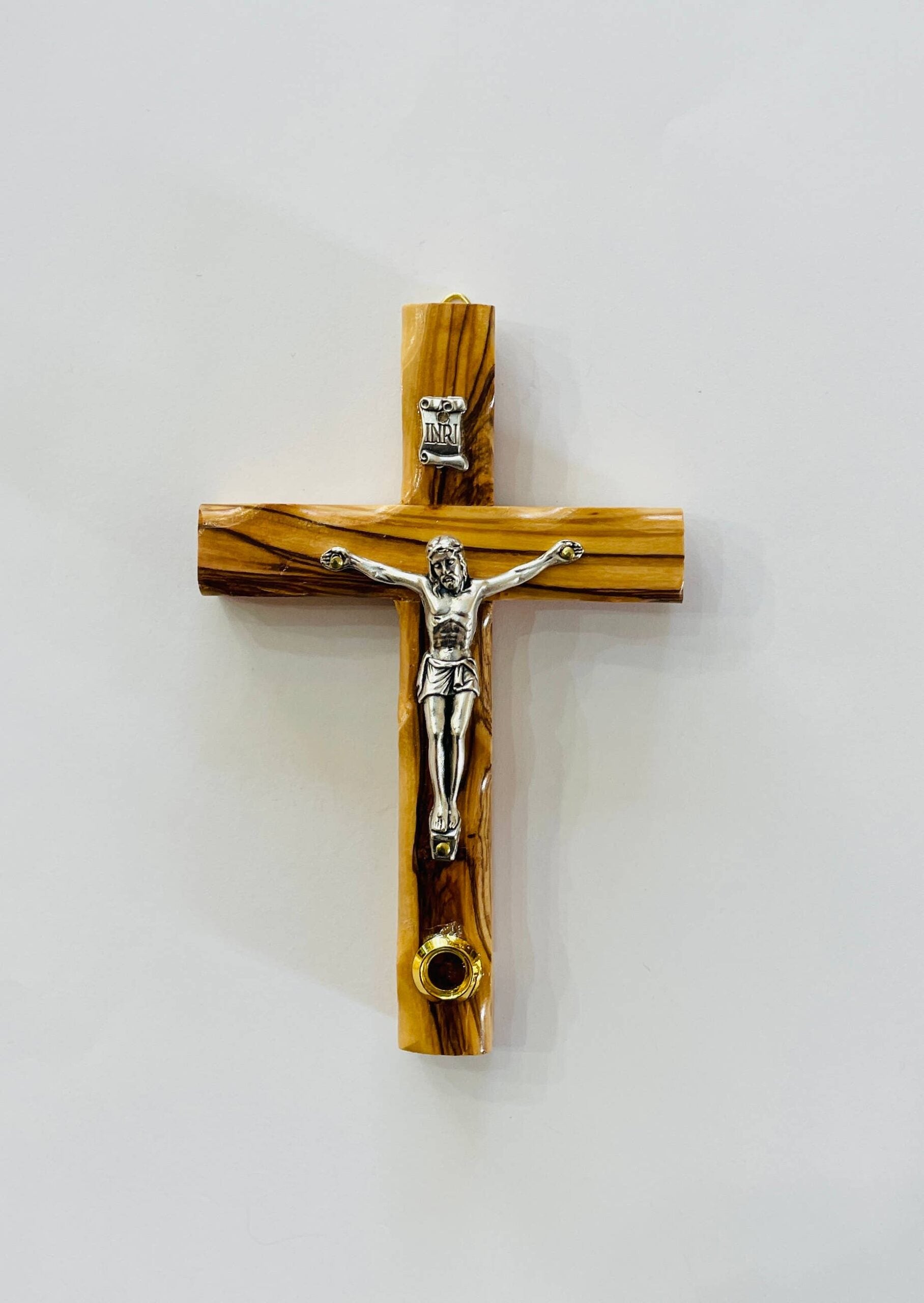 Olive Wood Crucifix from the Holy Land   (MOQ 2)