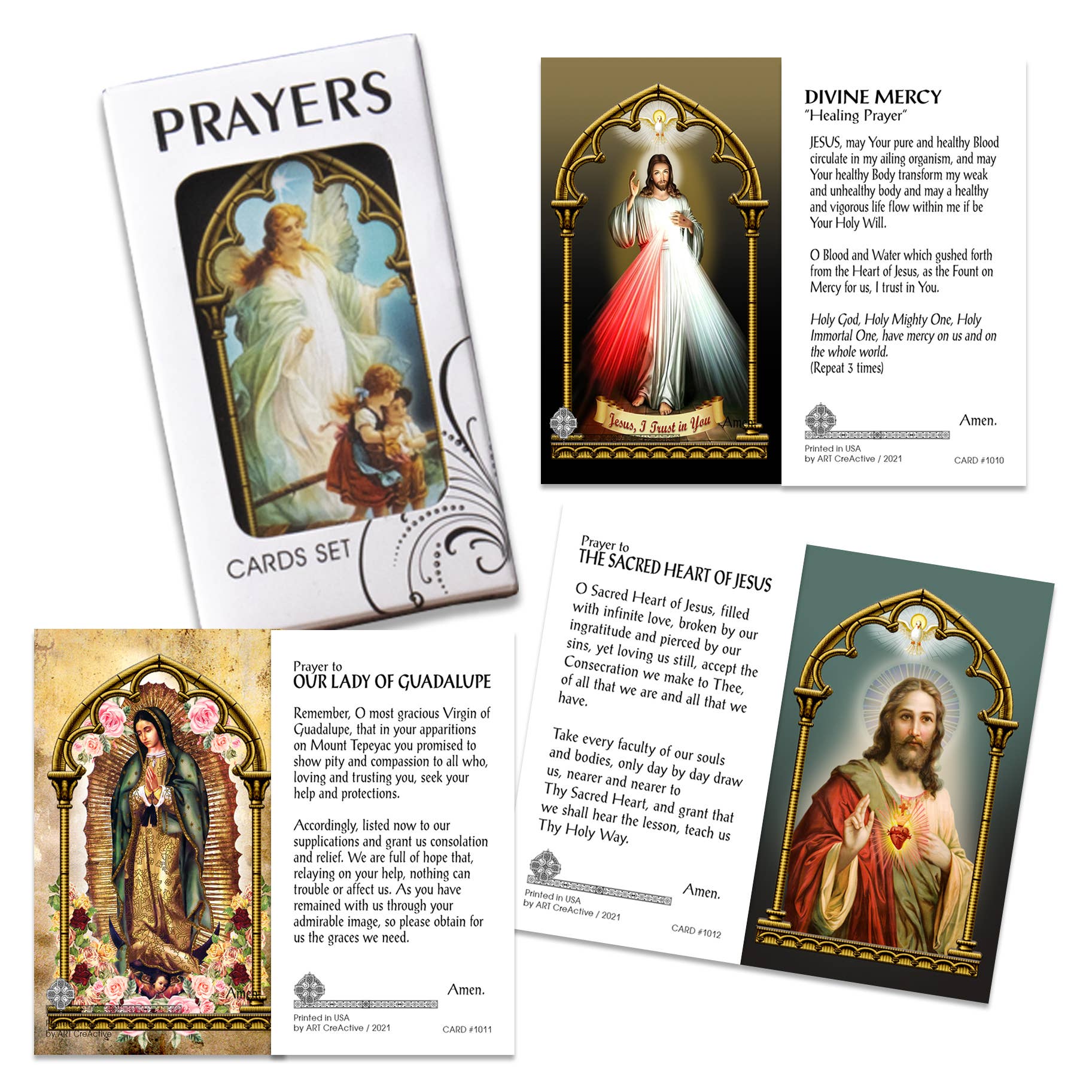 Prayers Cards Set    (Set of 12)