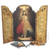 Divine Mercy Wooden Triptych