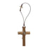 St Benedict Wooden Rearview Mirror Cross     (MOQ 2)