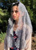 St. Catalina Thomas Veil -GRAY    (48" x 23")