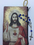 MD Rosary Pouch  – ORTH Sacred Heart of Jesus      (4" x 6")
