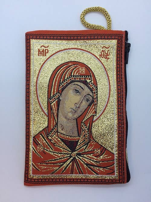 MD Rosary Pouch  – Blessed Virgin Mary           (4" x 6")