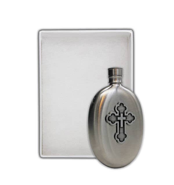 Holy Cross Water Bottle  -Flask  