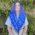 St. Claire of Assisi Veil  -BLUE   (60" x 20")