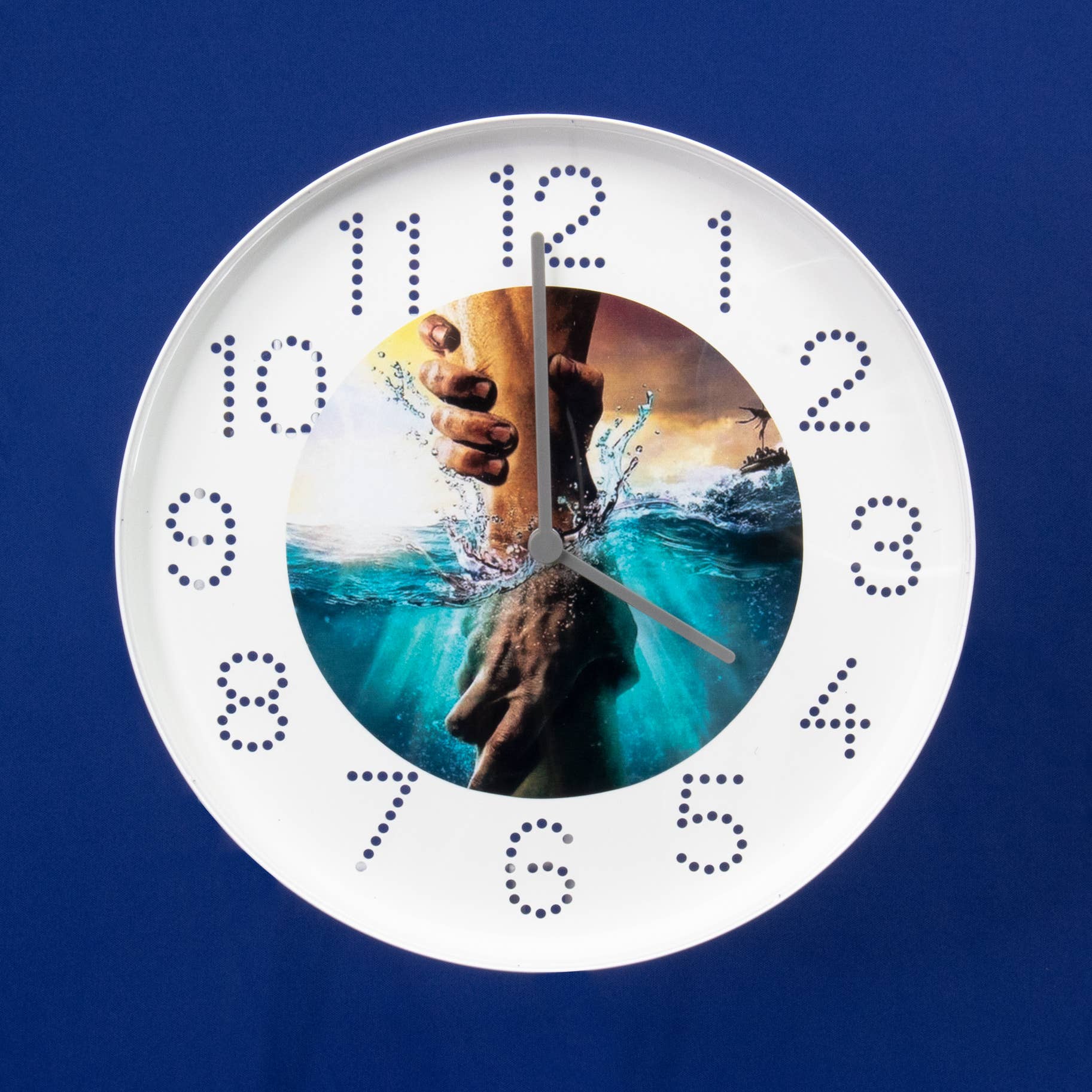 PEOPLE OF LITTLE FAITH  -Wall clock