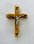 Olive Wood Cross with Holy Land Essences   (MOQ 2)