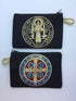 MD Rosary Pouch – St. Benedict Medal      (4" x 6")