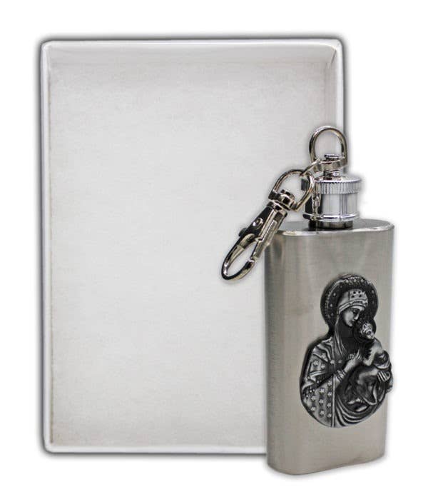 Madonna and Child - Flask               (2 oz)