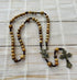 St Michael Wooden Rosary