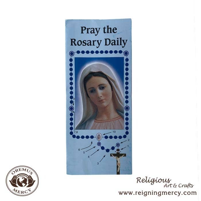 Pray the Rosary Daily Pamphlet   (25/pack)